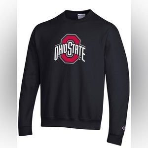 Champion Ohio State Buckeyes Black Crew Neck